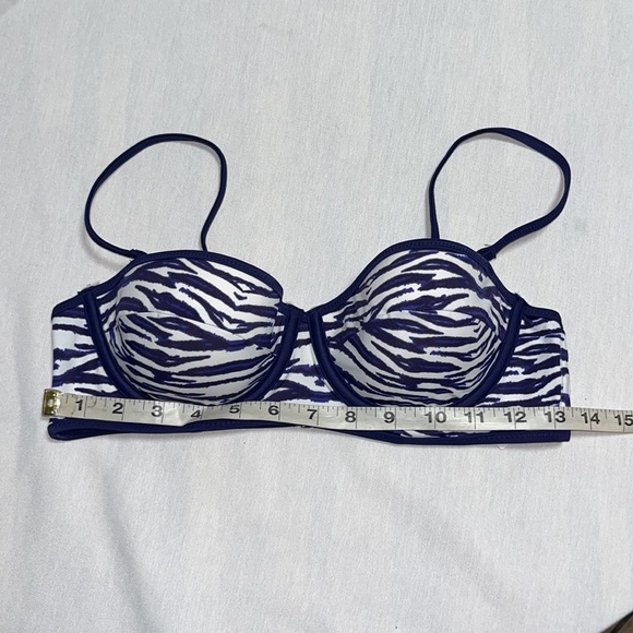 Topshop Beach-Animal Print 2PC Bikini Swimsuit Sz 8 - Picture 11 of 12